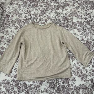 Vince Light Tan Long Sleeve Tee size XS